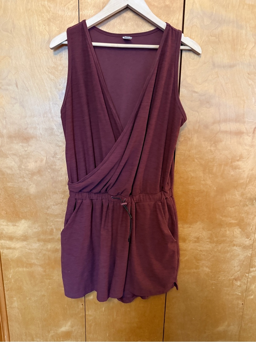 Old Navy Active Romper Maroon Size Medium